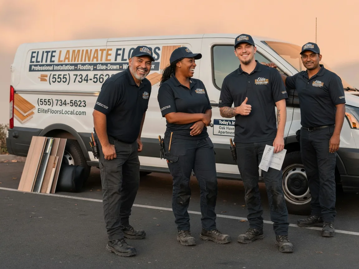 Laminate flooring installation company in Amity, MO